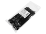 Cable tie locking black 3.5*150mm. (3*150) (100pcs pack)