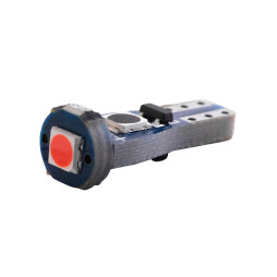 LED car lamp T5-3030-1smd 1 crystal red 12V LEDUA