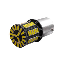 LED car lamp T25-4014-66SMD 1156 white 12V LEDUA