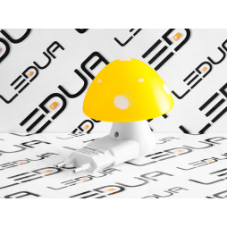 Night light mushroom with sensor yellow 220V NL16 Lemanso