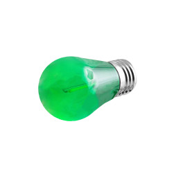 LED lamp E27 S14 1W 230V green LM3078 Lemanso
