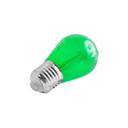 LED lamp E27 S14 1W 230V green LM3078 Lemanso