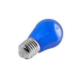 LED lamp E27 S14 1W 230V blue LM3078 Lemanso