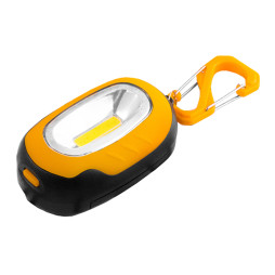 1w cob keyring flashlight LMF54 yellow-black Lemanso