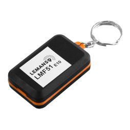 1w cob keyring flashlight for keys LMF51 plastic black Lemanso