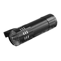 9led black flashlight LMF29 aluminum Lemanso