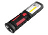 COB flashlight 5w+1led 3xAAA LMF9315 black Lemanso