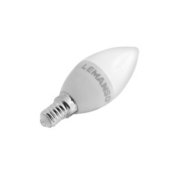 LED bulb E14 4W C37 380LM 4000K 175-265V LM794 Lemanso