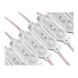 LED modules 2835-2smd 12V IP67 with Shine lens white LEDUA