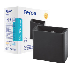 Architectural LED surface-mounted luminaire Feron DH028 3W 4000K black