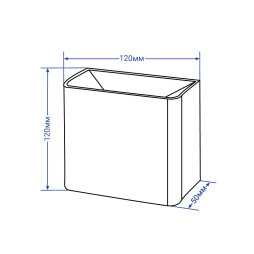 Architectural LED surface-mounted luminaire Feron DH028 3W 4000K white