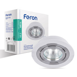 Built-in swivel lamp Feron DL6110 under the lamp white
