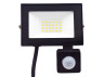 LED spotlight 20w 6500K IP54 2000LM LEMANSO 175-265V with sensor black/LMPS105-20 "Magic"