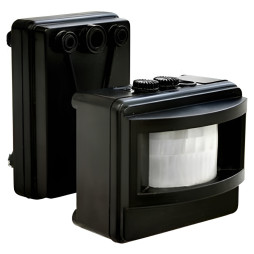 LED motion sensor LEMANSO LM614 120° black