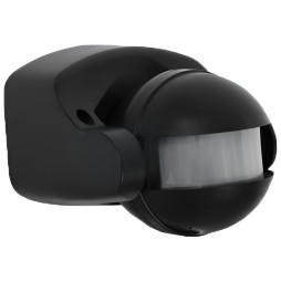 LED motion sensor LEMANSO LM630 140°/180° black