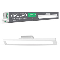 Rechargeable LED surface-mounted lamp Ardero AL5082ARD 5W white