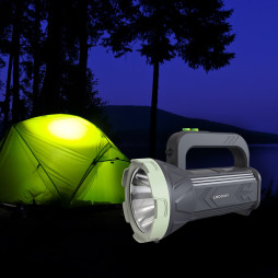 Rechargeable LED flashlight Ledcoin EL306 4W gray