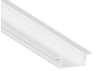 Aluminum profile for LED strip AL-01-1 2 meters white recessed LEDUA