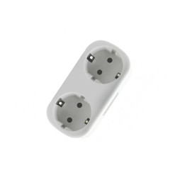 Twin with grounding + WI-FI + wake-up energy meter 16A LM6350 Smart alarm Tuya Lemanso