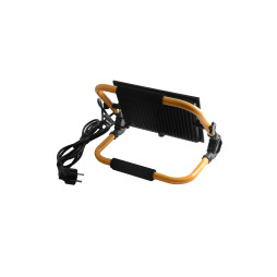 LED projector 100w 6500K IP65 5600LM 175-265V black + stand (yellow) + wire (1.5m) / LMP98-100 Lemanso