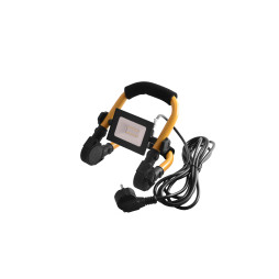 LED projector 10w 6500K IP65 560LM 175-260V black + stand (yellow) + wire (1.5m) / LMP98-10 Lemanso