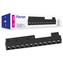 LED magnetic track light 12W 4000K 30° black MGN300 Feron