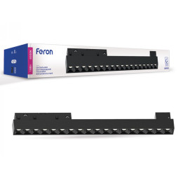 LED magnetic track light 18W 4000K 30° black MGN300 Feron