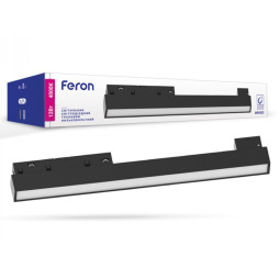 LED magnetic track light 12W 4000K 110° black MGN302 Ardero