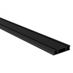 Surface mounted busbar for low voltage track lights black 1m CAB1400 ULTRA Ardero