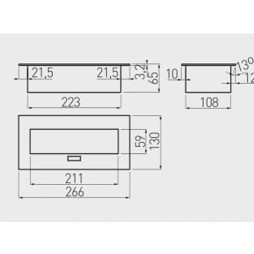 Extension cord 3 sockets SCHUKO Black 220-240V AE-PB03GS-20 GTV