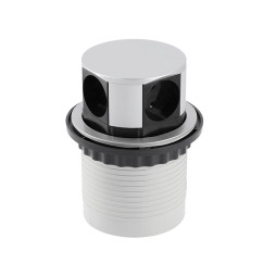 COMFORT extension cord 100mm 4 SCHUKO sockets 1.5m cable 220-240V Aluminum AE-BPW3S100U-53 GTV