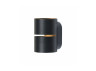 Wall surface mounted lamp AL8001 G9 230V black, round, 100*70*90mm