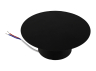 Wall mounted lamp AL8110 230V 12W round, black 400LM 3000K 200*50mm IP20