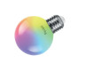 LED lamp LB-378 G60 230V 1W E27 RGB matte Feron
