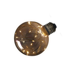 LED lamp LB-381 G80 230V 1W E27 2700K Feron