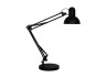 LED wall lamp DE1430 on a clamp black E27 220V, hemlock cord with wick. 1.5m (335*335*155mm)