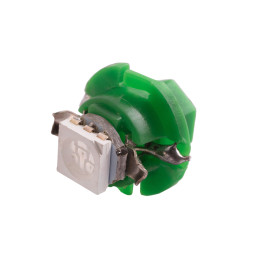LED car lamp T5-B8.4-1smd-5050 green 24V LEDUA