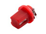 LED car lamp T5-B8.5-1smd-5050 red 24V LEDUA