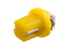 LED car lamp T5-B8.5-1smd-5050 yellow 24V LEDUA