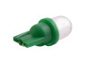 LED car lamp T10-1pc-round LED green 24V LEDUA