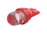 LED car lamp T10-1pc-round LED red 24V LEDUA
