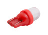 LED car lamp T10-1pc-round LED red 24V LEDUA
