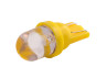 LED car lamp T10-1pc-round LED yellow 24V LEDUA