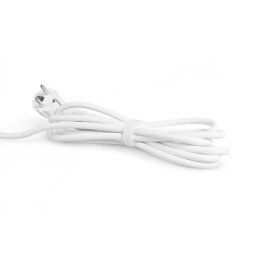 Power extension cord 3p 3m 1.5mm w/o button White ONCORD (VF-PD33G-W) VIDEX
