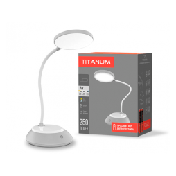 Desktop rechargeable lamp Titanum TLTF-022G ​​7W 5V 3000-6500K USB gray