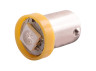 LED auto lamp BA9S-5050-1smd yellow 24V LEDUA