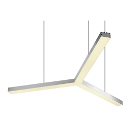 LED lamp suspended, ceiling "Y" 220V 86W 5400Lm 4000k 500*500*500 LEDUA