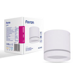 LED surface-mounted lamp Feron AL543 10W 4000K white