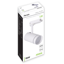 LED track light Feron AL106 18W 4000K white