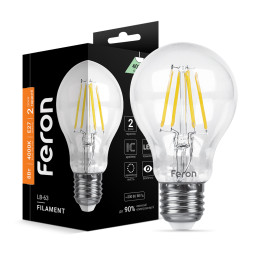 LED lamp Feron Filament LB-63 8W E27 4000K